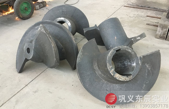 東辰實業(yè)生產(chǎn)的磚機耐磨螺旋